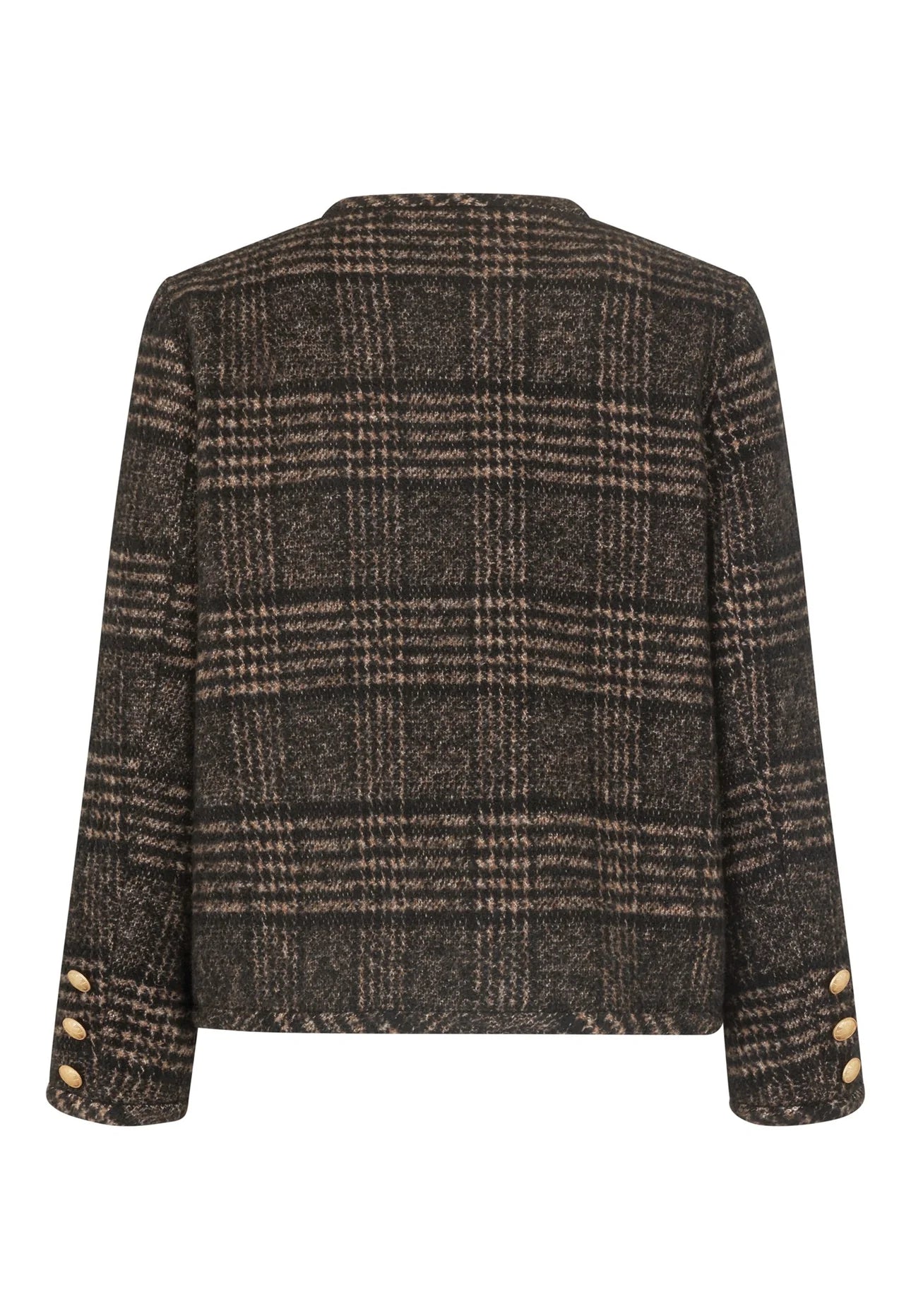 NellaDEA - JAKKE - Cafe au Lait Check