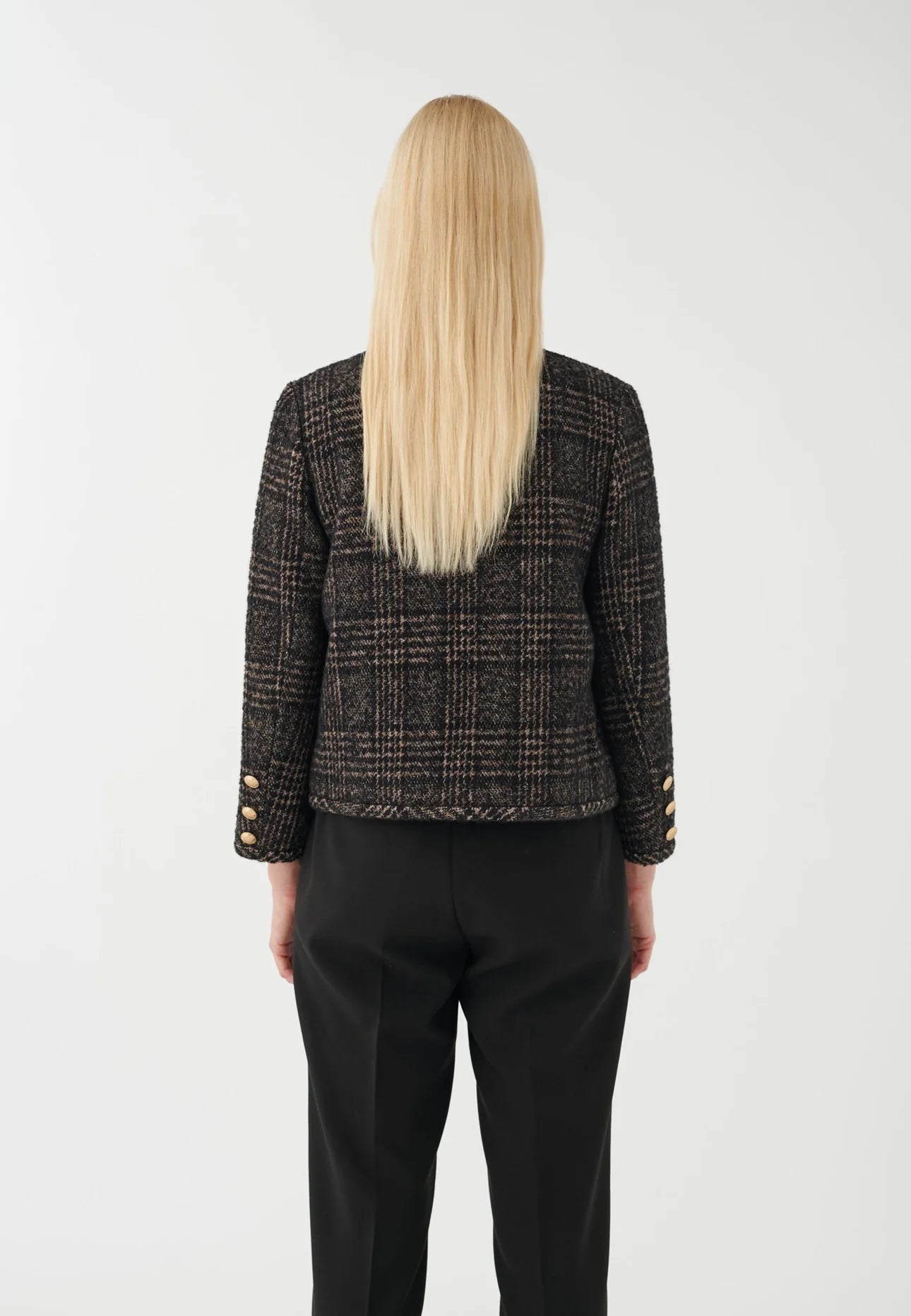 NellaDEA - JAKKE - Cafe au Lait Check