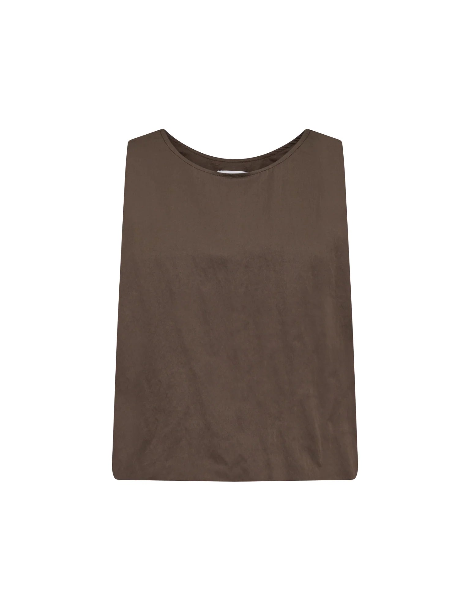LR-LEA 1 - Top - Mørk brun