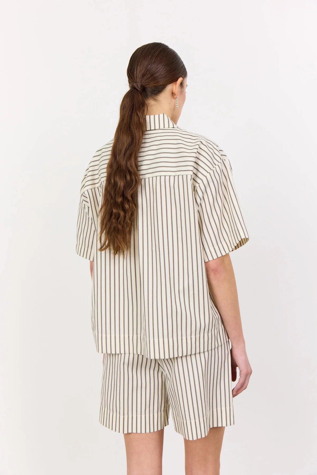 LR-LUCILLA Skjorte - Mørk Brun