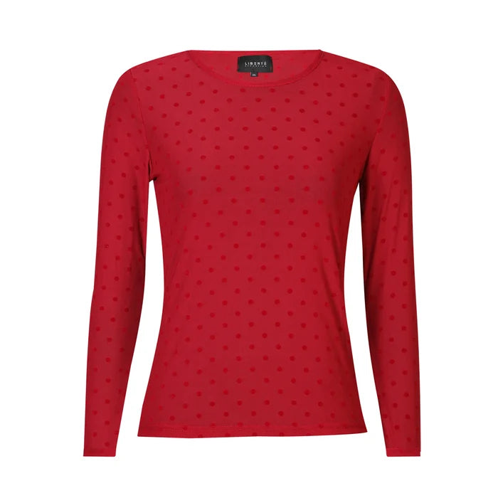 Liberté - Mesh LS Tshirt - Dot