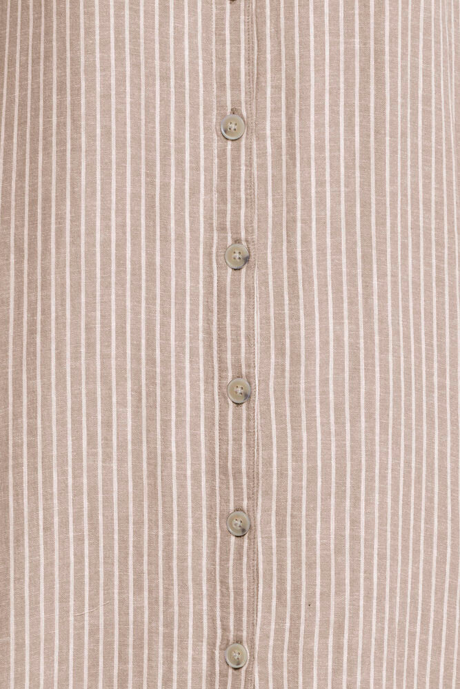 B.Young - BYFALAKKA SS Shirt Dress - Woodsmok
