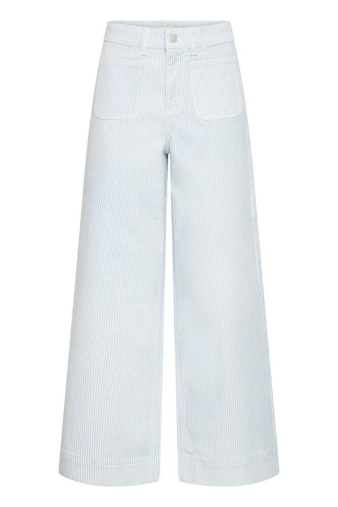B.Young - BYKASION Wide Pocket Jeans - Light Blue