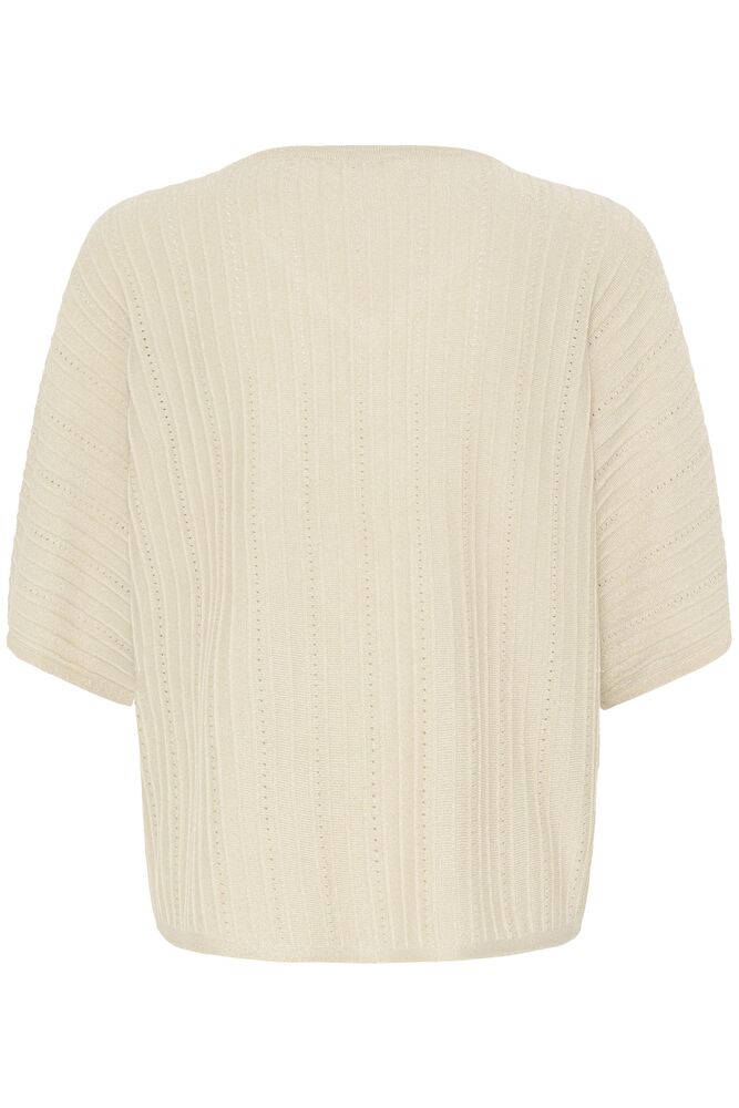 B.Young - BYMOBBE Vneck Jumper 2 - Birch
