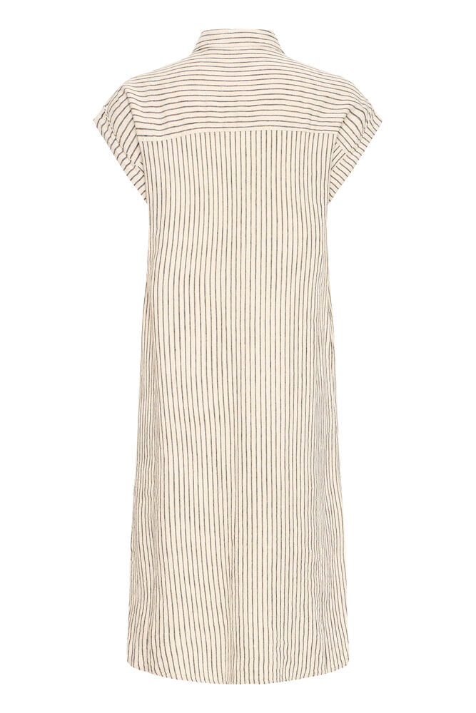 B.Young - BYFALAKKA SS Shirt Dress - Rainy Day Stripe