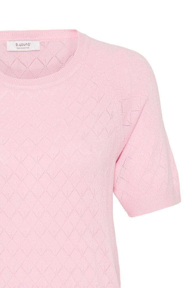 B.Young - BYMOBBE Rib Cardigan - Parfait Pink