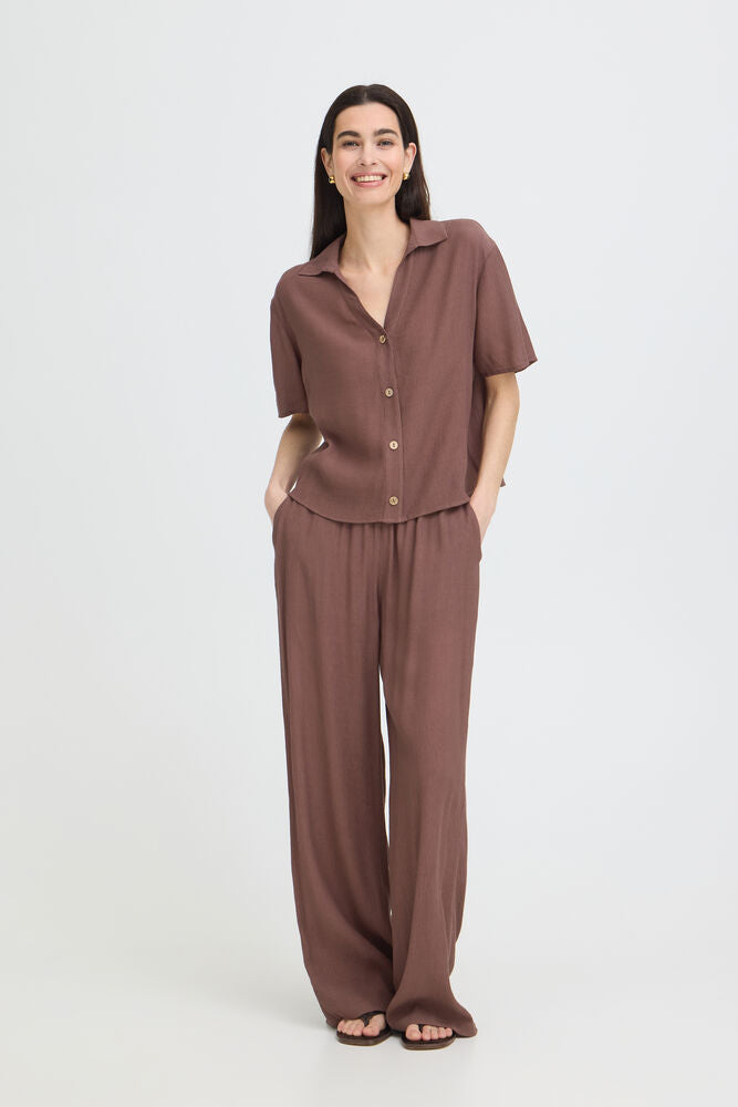 B.Young - BYEROLO Shirt - French Roast/Brown