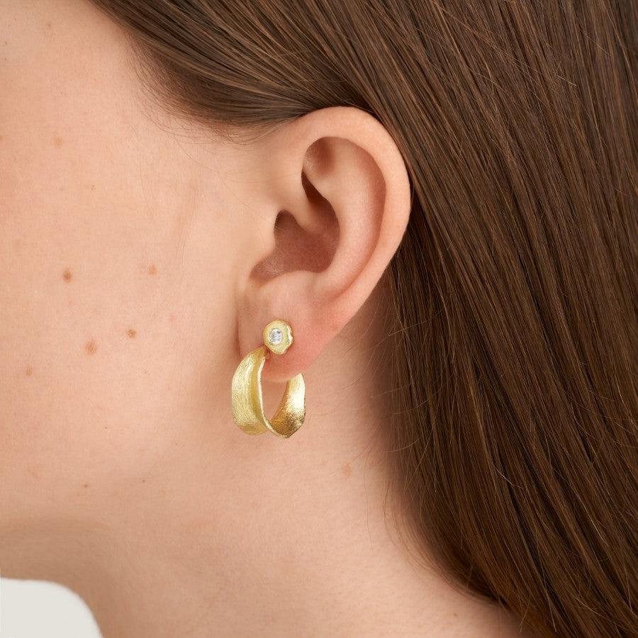 Pure By Nat - Ørering med zirkon