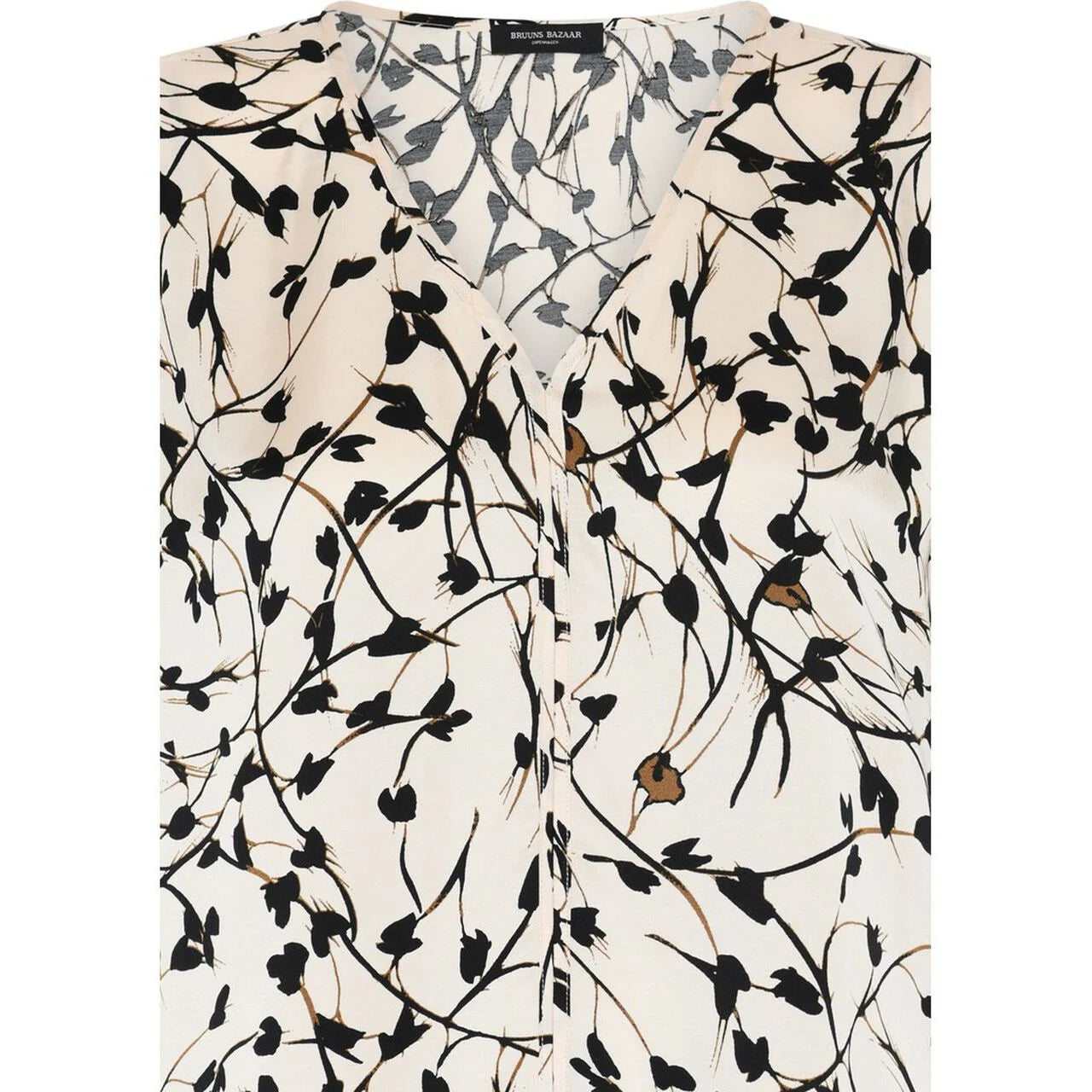 FloretBBPhina - Blouse - White Cream AOP