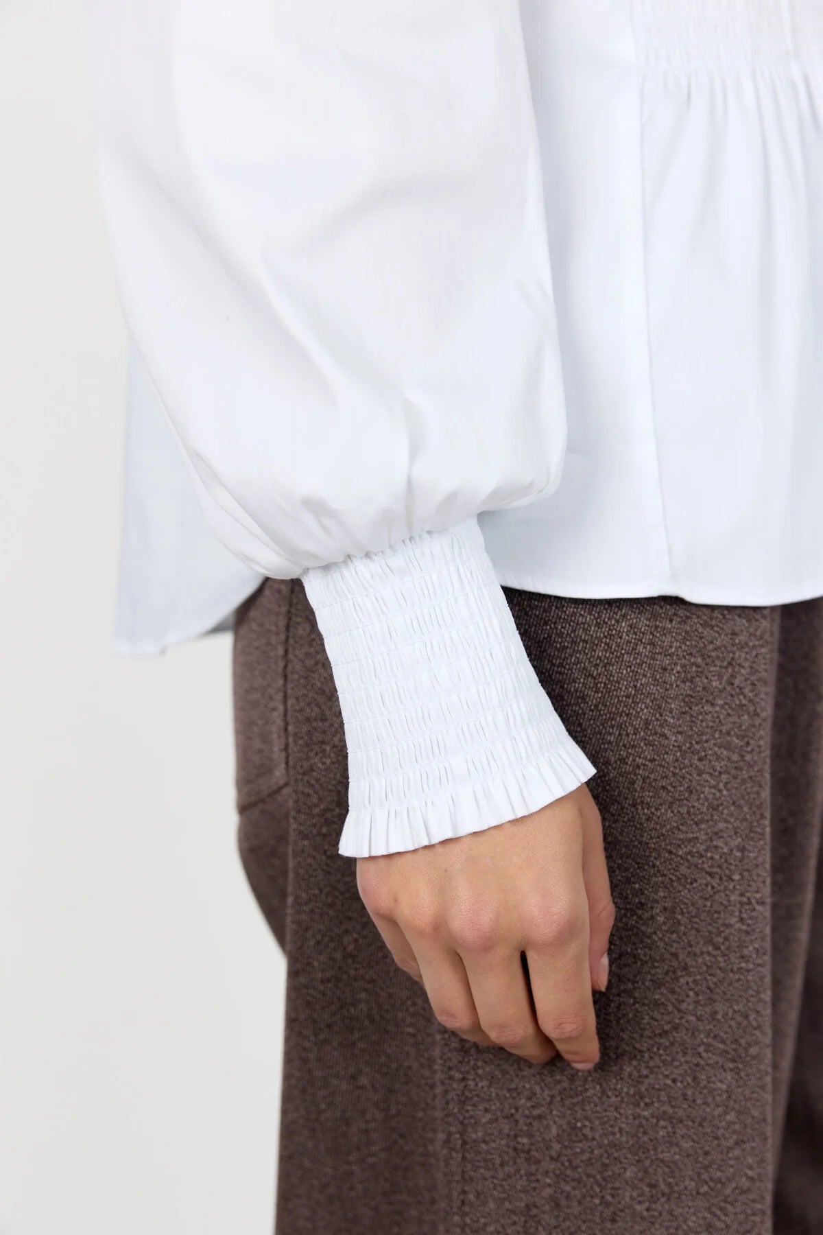 Leveté Room - LR-ISLA SOLID 117 Skjorte - Hvid