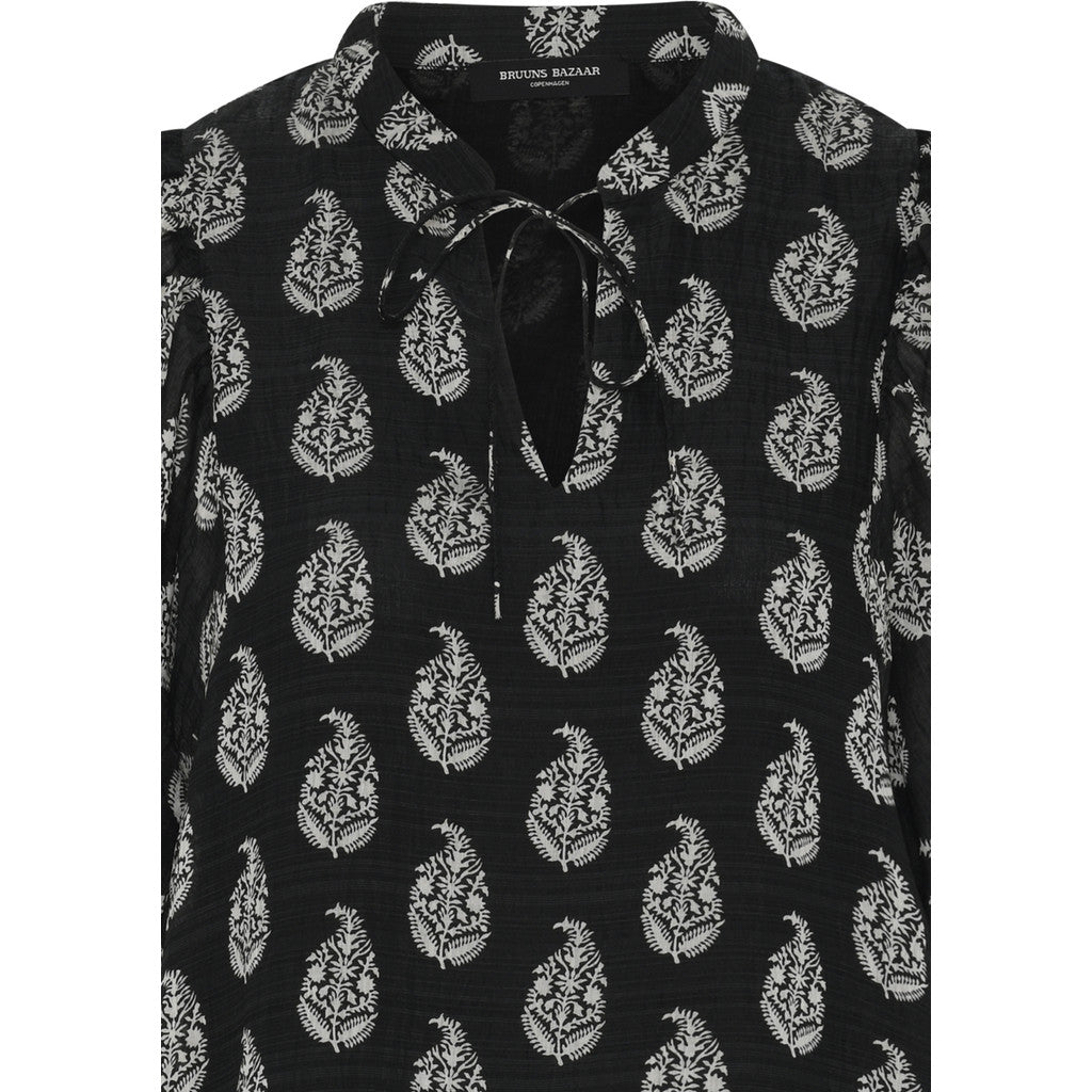 Bruuns Bazaar - Kjole - Women DuscleBBJulia Dress - Black/Cream