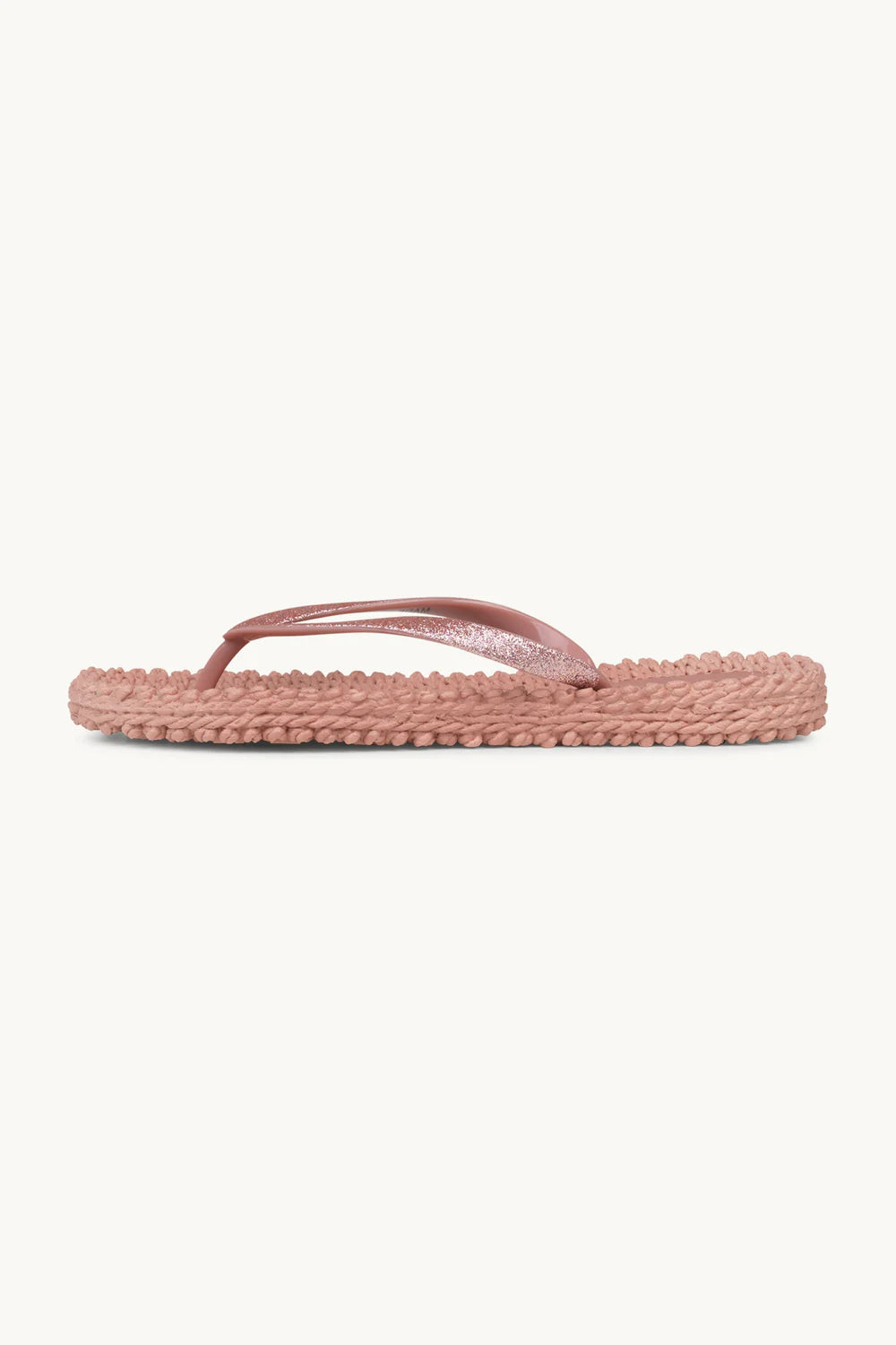 Ilse Jacobsen - Flip Flops with glitter - Misty Rose