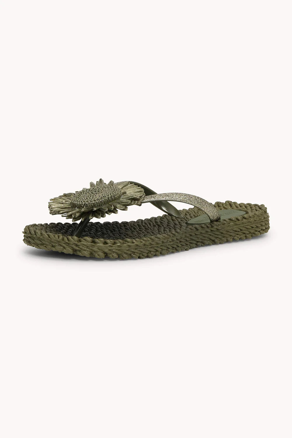 Ilse Jacobsen - Flip Flops with Flower - Army