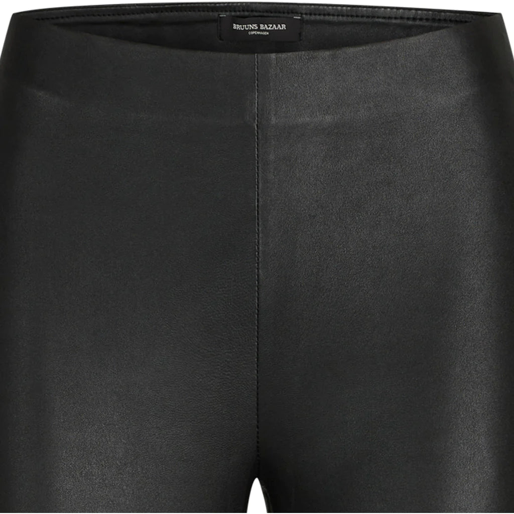 Christa Læder Leggings - Bruuns Bazaar