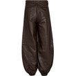 Haute L'amitié - Jasmin Leather Harem Pant - Mocca