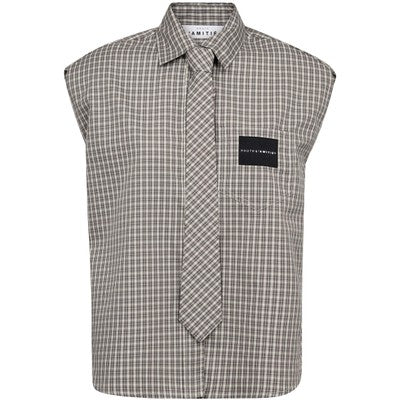 Haute L'amitié - Chess NS Tie Shirt - Beige
