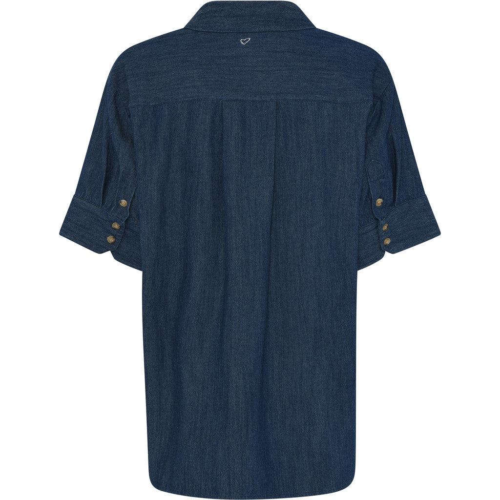 Matea Skjorte - Dark Blue