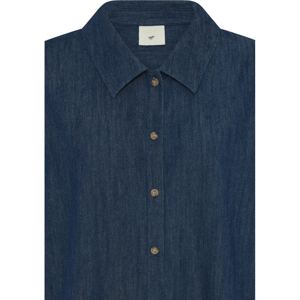 Matea Skjorte - Dark Blue