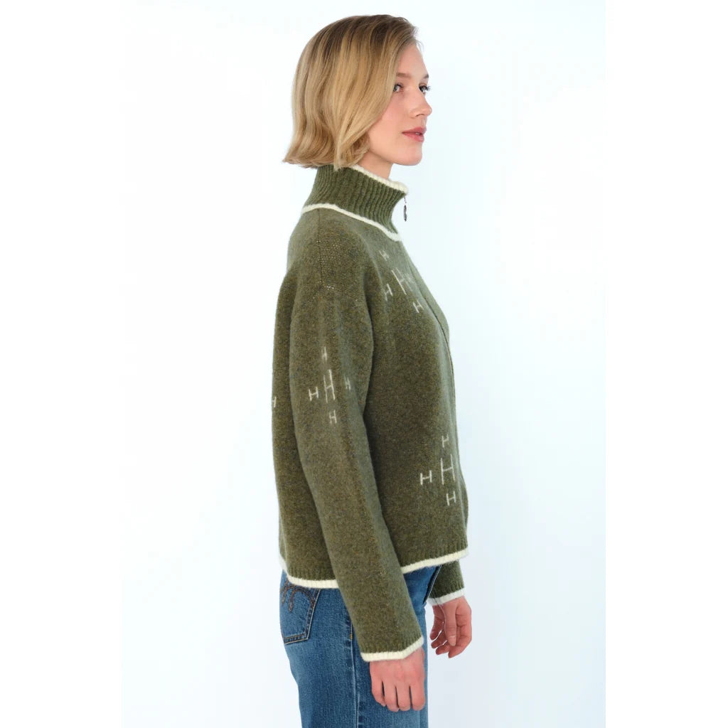 IBEN Zip Jacket - Winter Moss