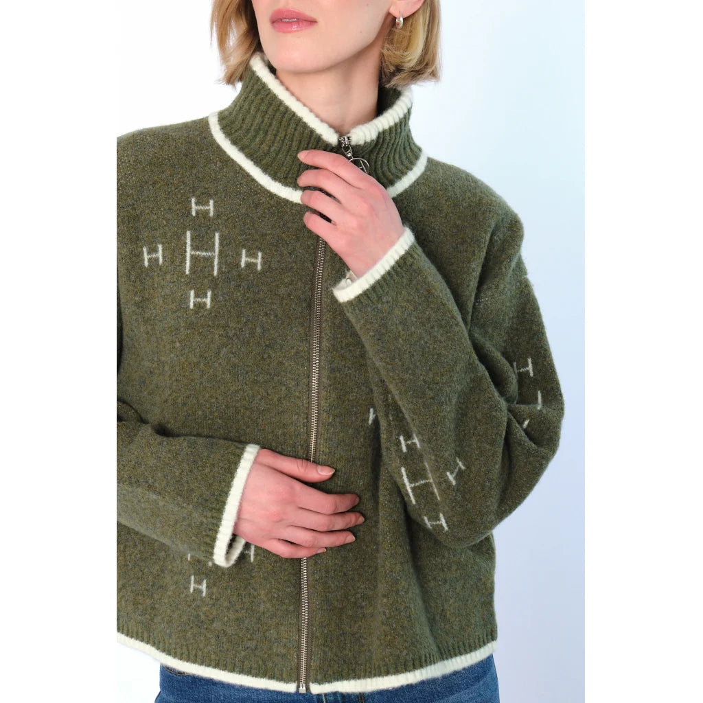 IBEN Zip Jacket - Winter Moss