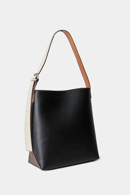 Lala Berlin - Lala Bag 1 vegan leather - black/brown