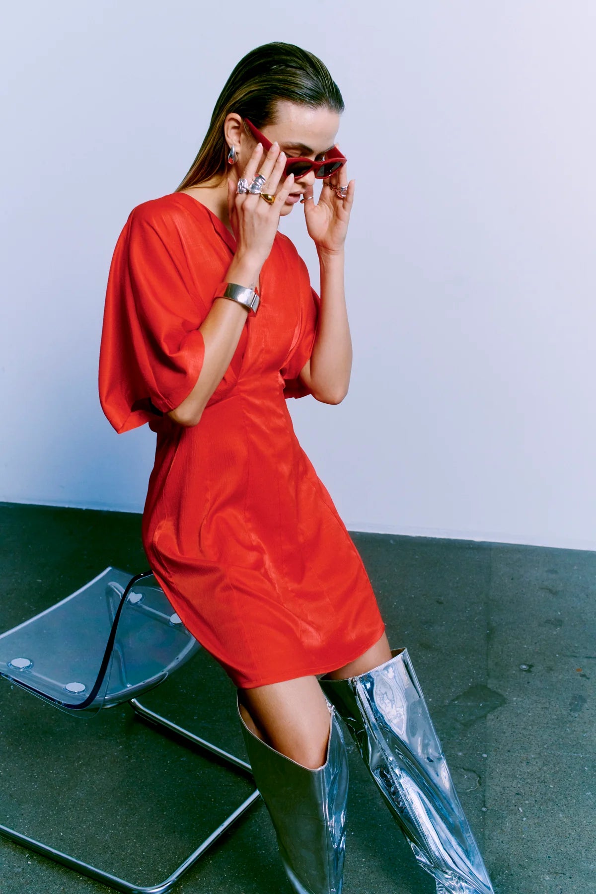 CMVIANNA - KJOLE - RØD