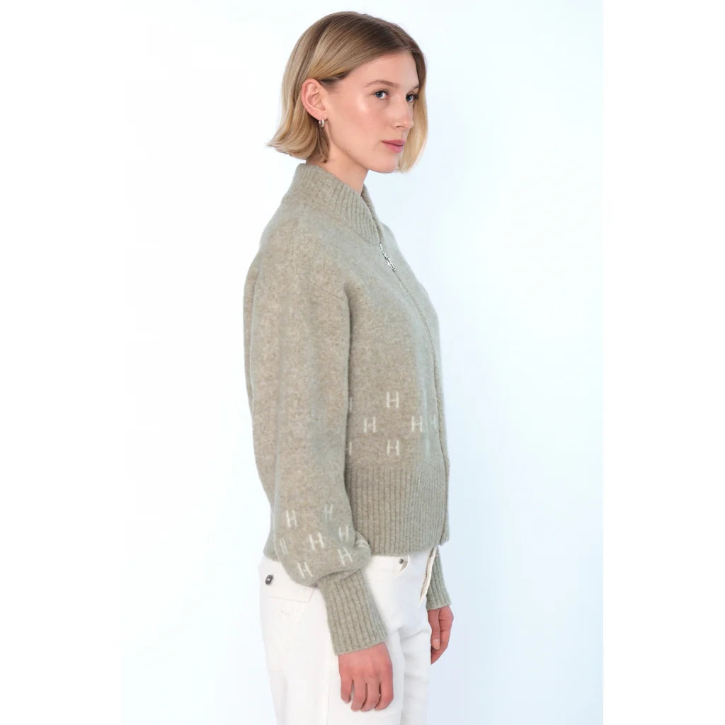 MÄRTHA Zip Jacket - Eucalyptus