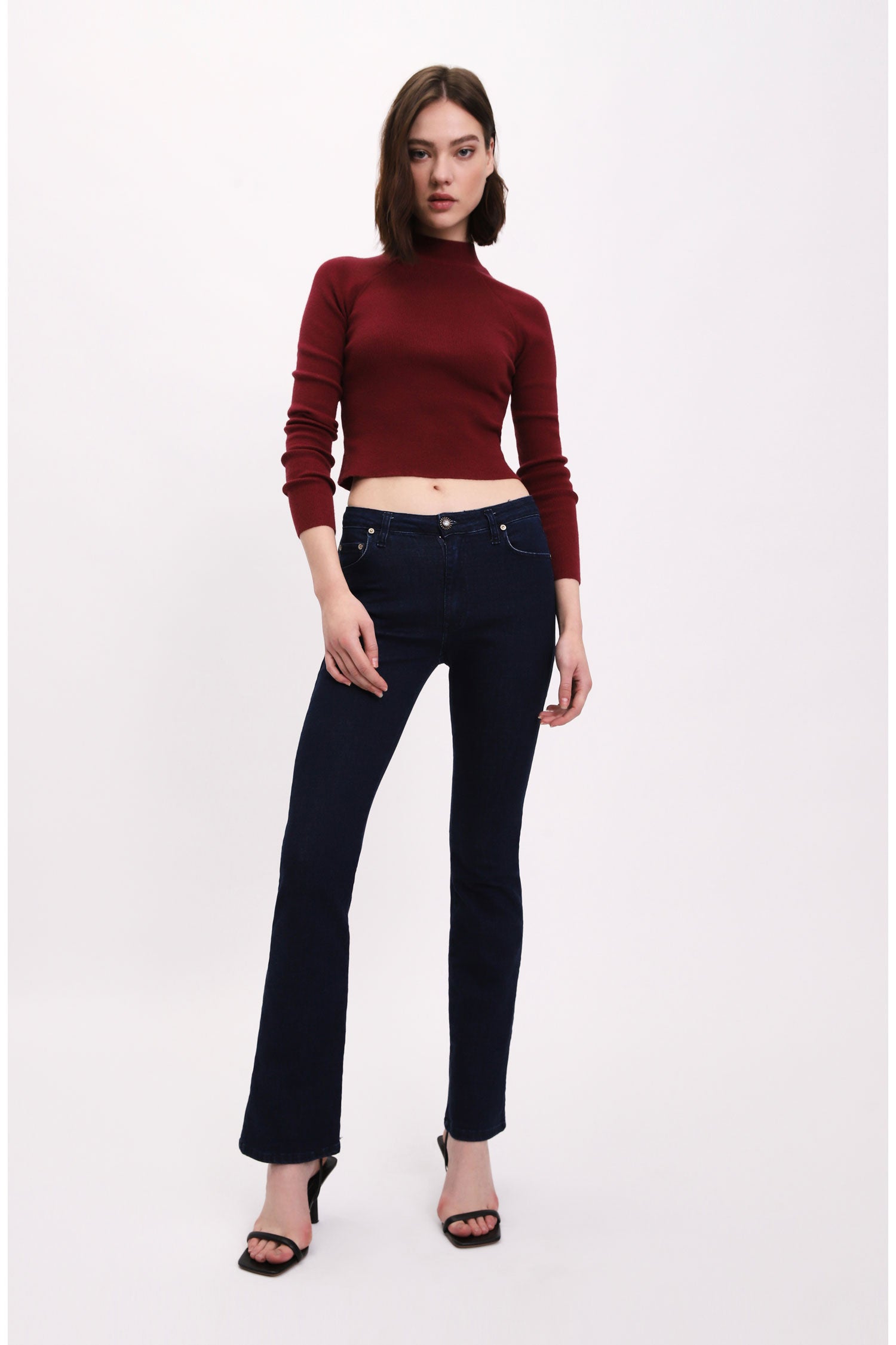 PLEASE - Longcut Original Denim - Blue denim