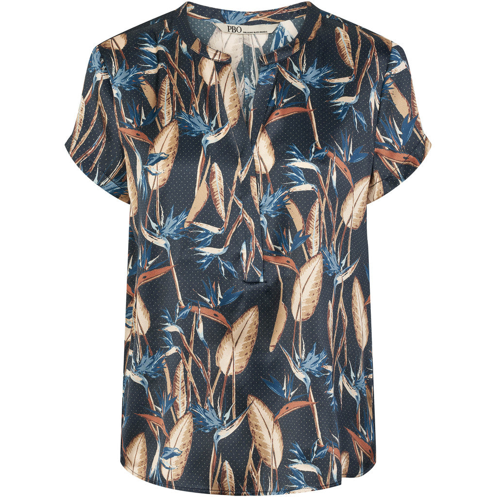 PBOBlaine top - Blue print