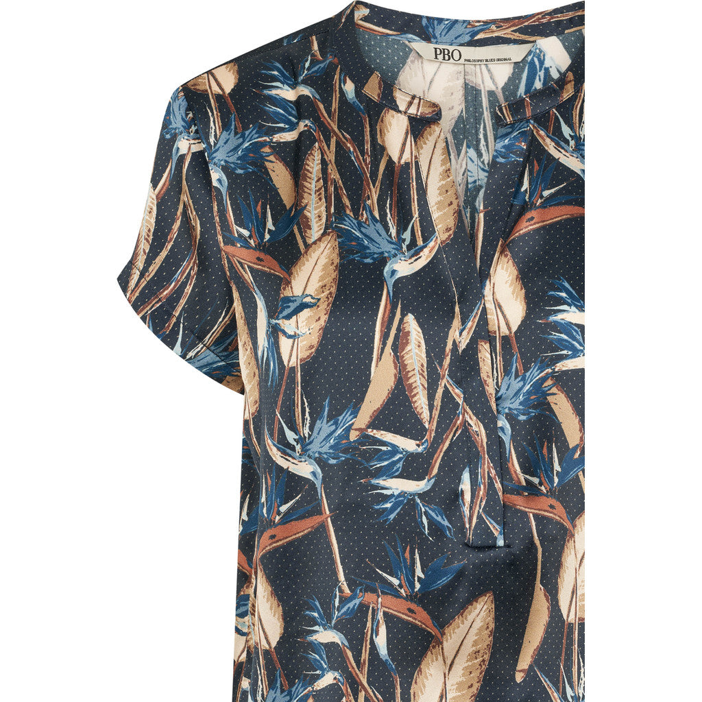 PBOBlaine top - Blue print