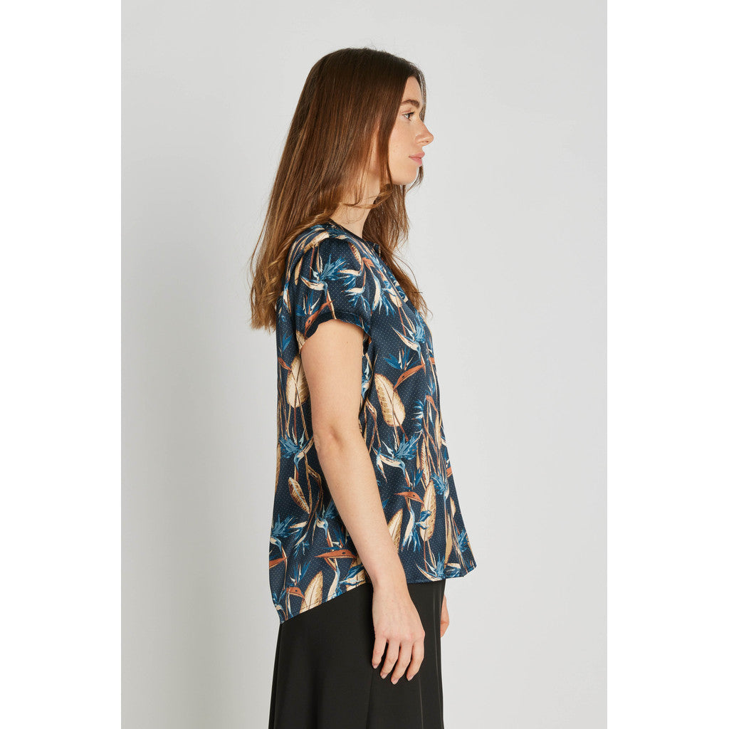 PBOBlaine top - Blue print