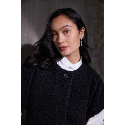 PBO - PBOTeddy vest - Black