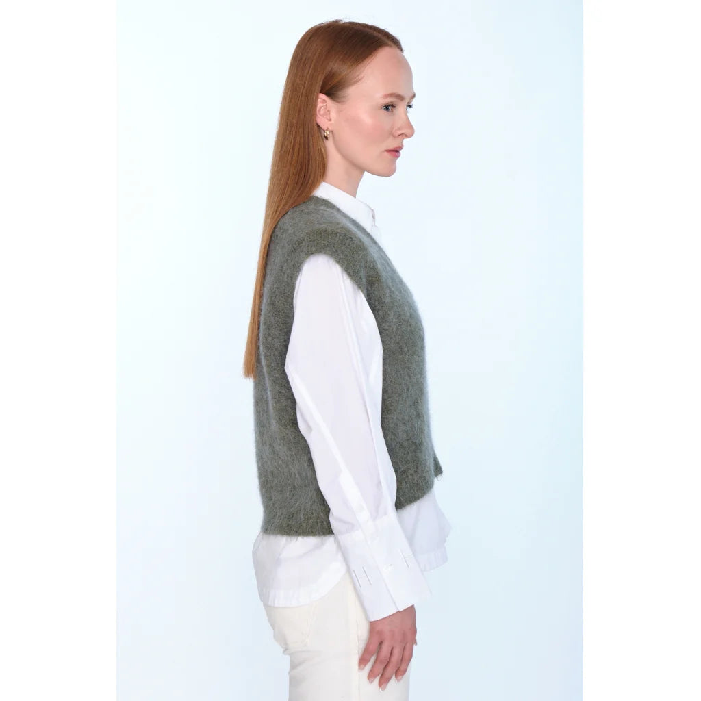 Hést - PERNILLE Vest - Winter Moss