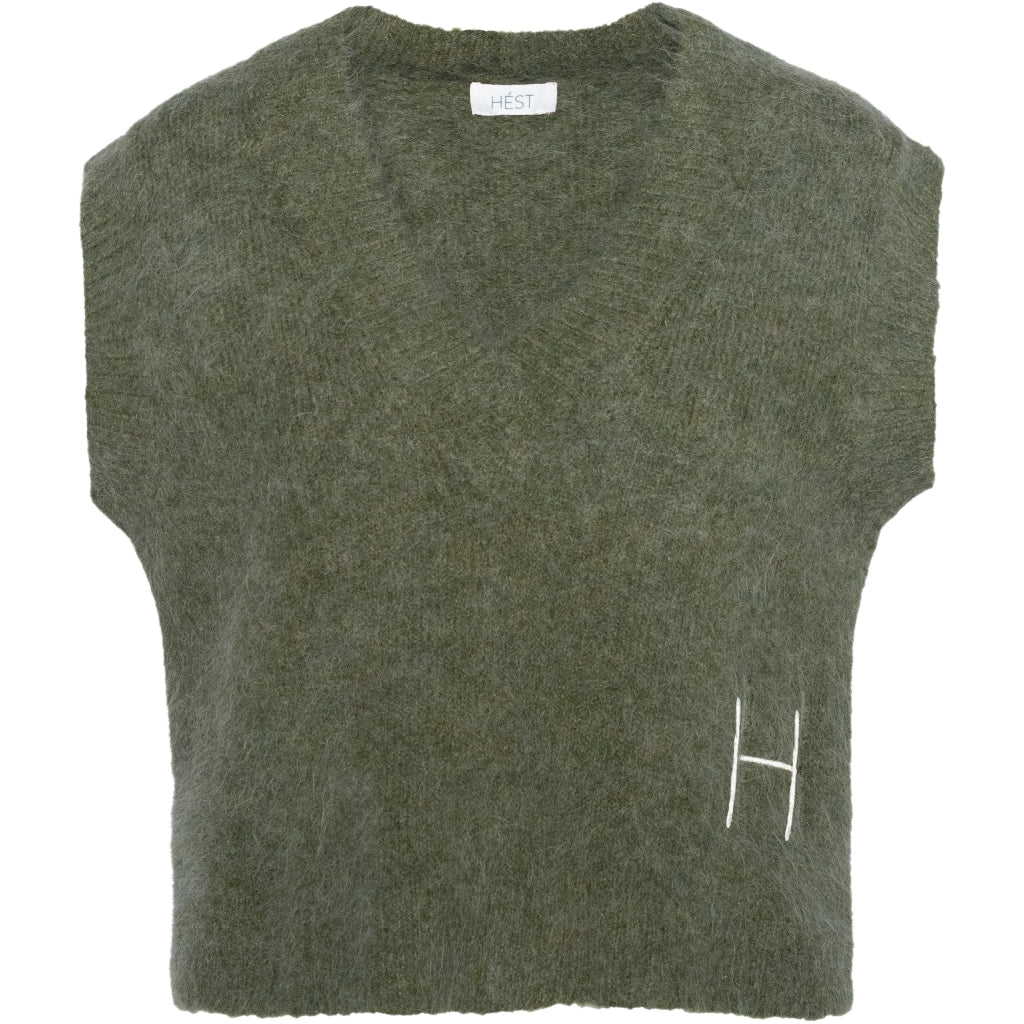 Hést - PERNILLE Vest - Winter Moss