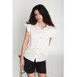 Bruuns Bazaar - BBBilla Shirt - Snow White With Black Stripe