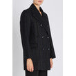 Bruuns Bazaar - ApricotBBLinda Blazer - Herringbone blue pin stripe