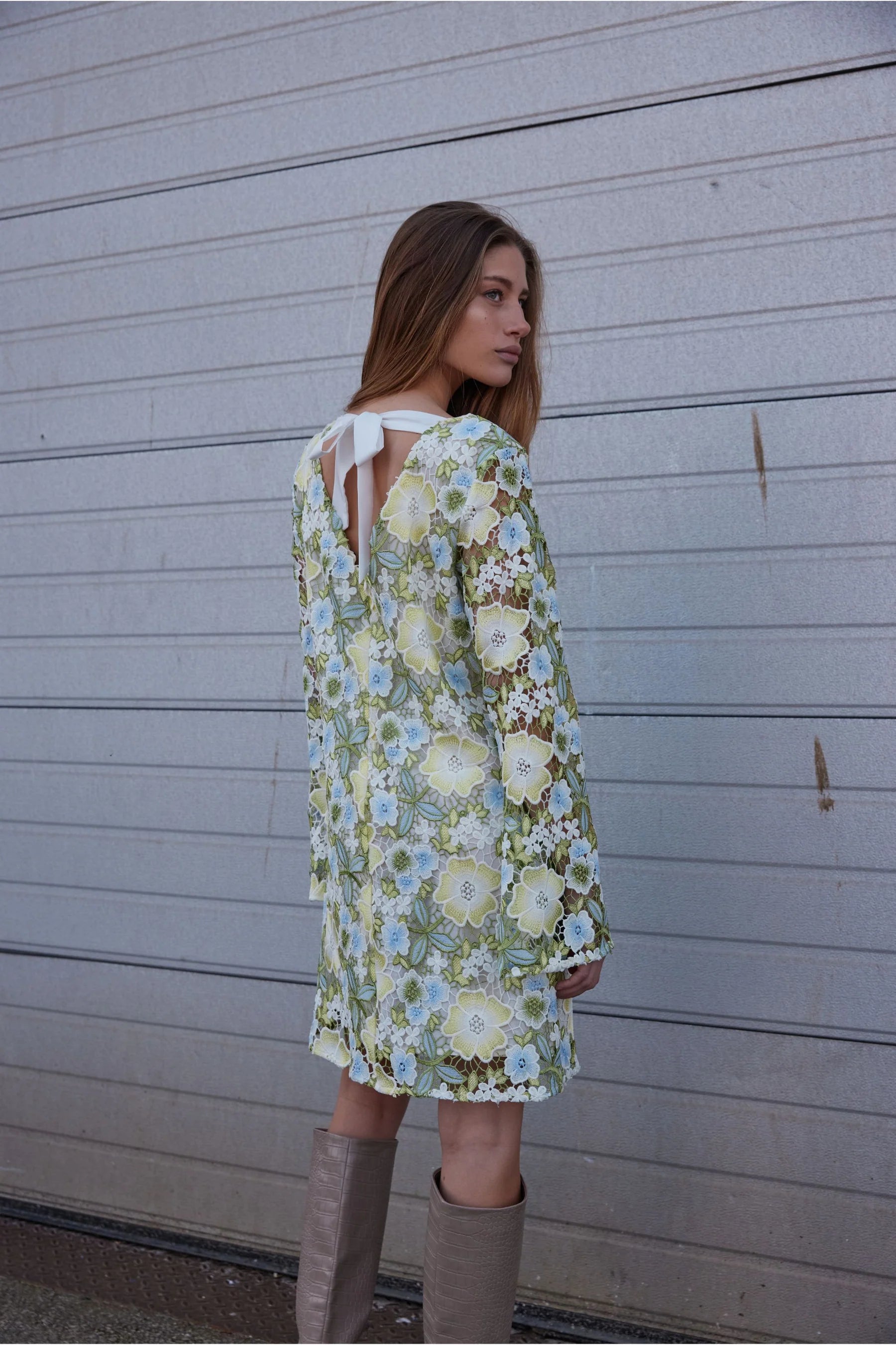 YvonneBBLucille kjole - Multi flower