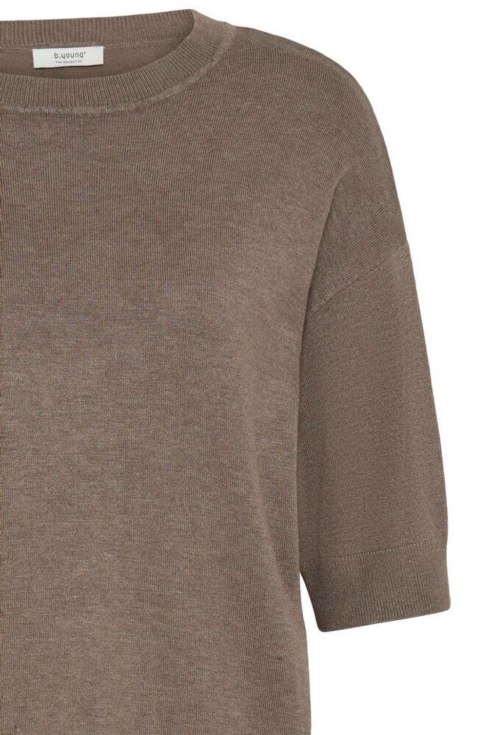 BYMMORLA TSHIRT - Walnut Melange