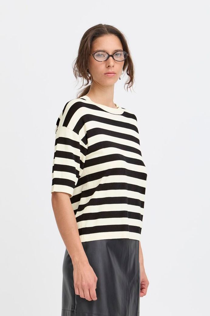 BYMMORLA TSHIRT - Black Mix