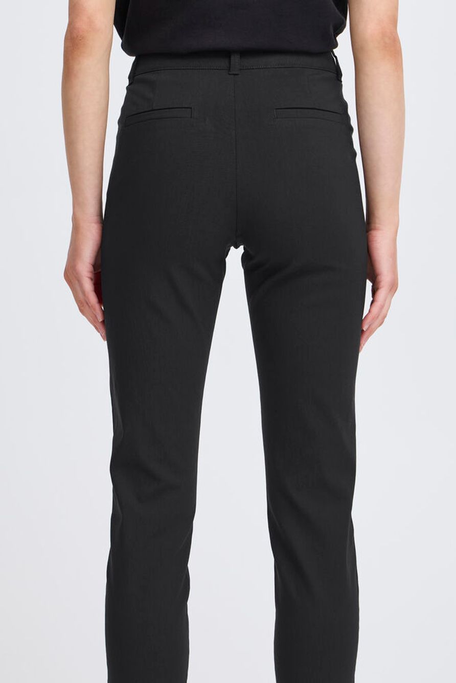 B.Young - BYDIXI CHINO PANTS - Black