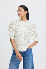 B.Young - BYFFION Shirt - White/Blue