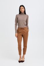 B.Young - BYMMORLA ROLLNECK - Walnut Melange