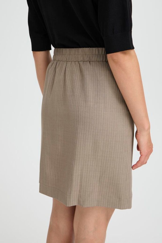 B.Young - BMMDINA Skirt - Walnut mix/Brown