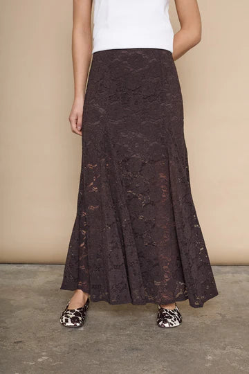 Love & Divine - Love1346 Skirt - Dark Chocolate
