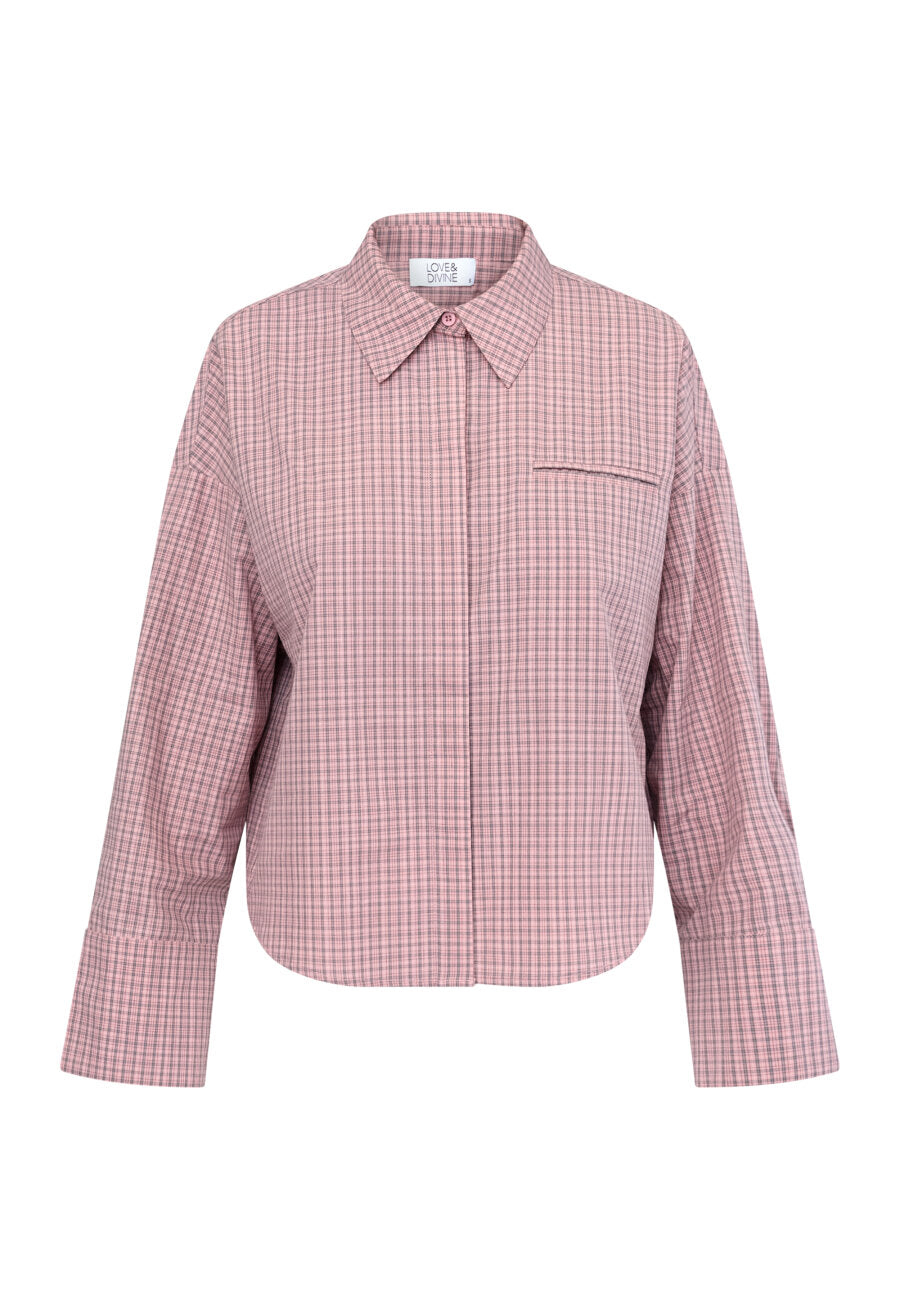 Love & Divine - Love1495 Shirt - Maure Check