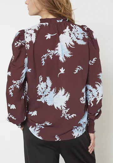 Love & Divine - Love490-25 - Bordeaux/Leaf