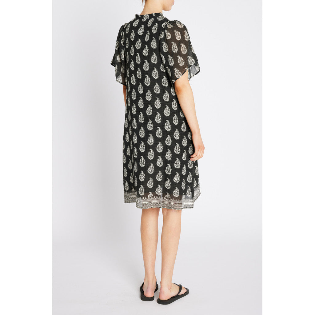 Bruuns Bazaar - Kjole - Women DuscleBBJulia Dress - Black/Cream