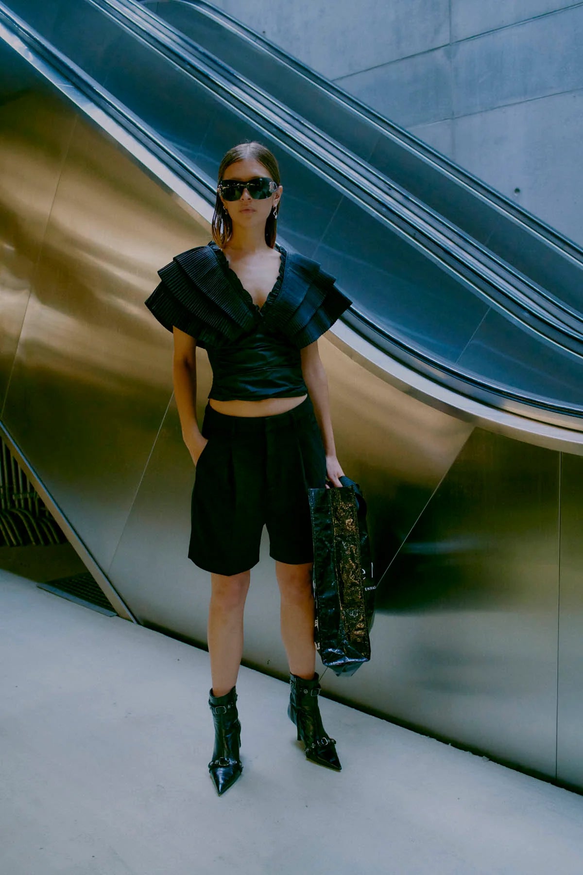 CMTAILOR - SHORTS - Black