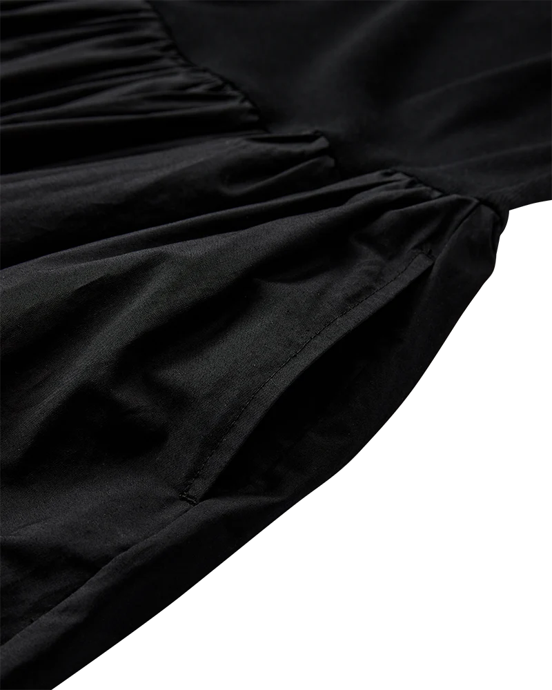 CMSIV - KJOLE MED BALLONEFFEKT - SORT