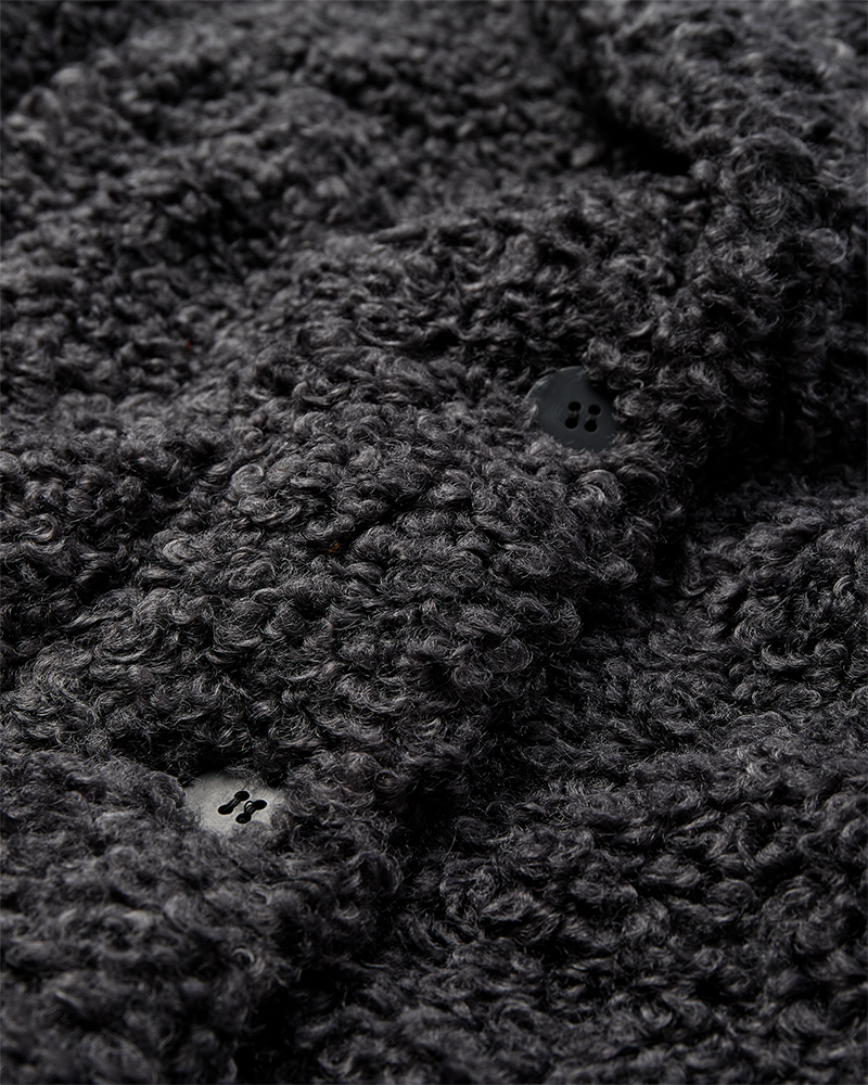 Copenhagen Muse - CMCURLY-COAT - Dark Grey